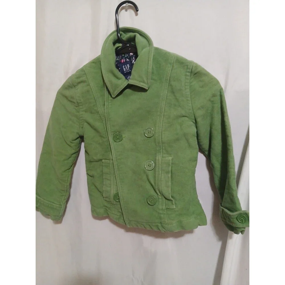 Gap Kids Size Small Jacket Green Heavy